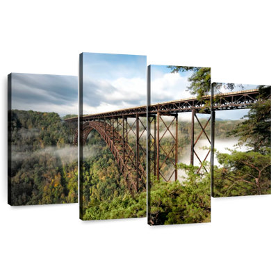 Lilie Foggy New River Gorge Bridge