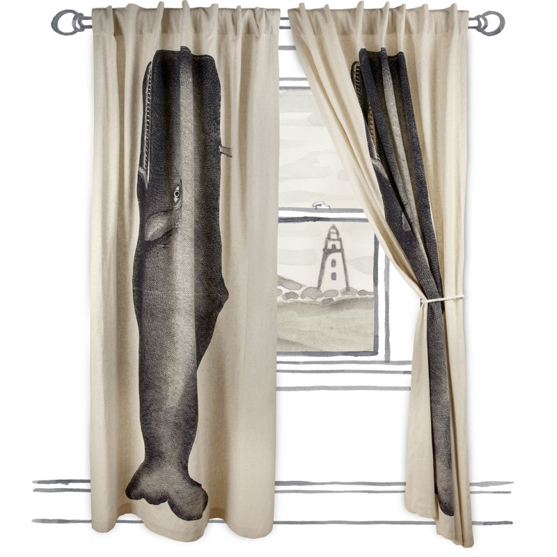 Semi Sheer Curtain Panel