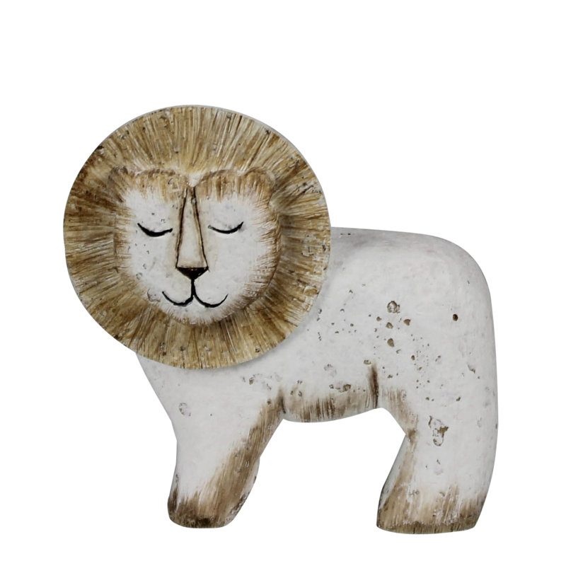 Lion, bois
