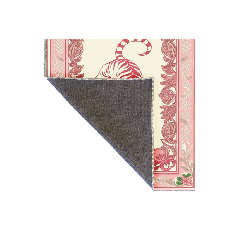 Tapis lavable à la machine moderne Rio, Sous-tapis rectangulaire 2 pi 6 po x 4 pi 11 po