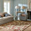 Wool Floral Area Rug-2118150405