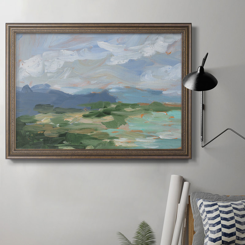 Painter's Composition Study I - Peinture sur toile encadrée, H 16 po x l 20 po x P 2,5 po