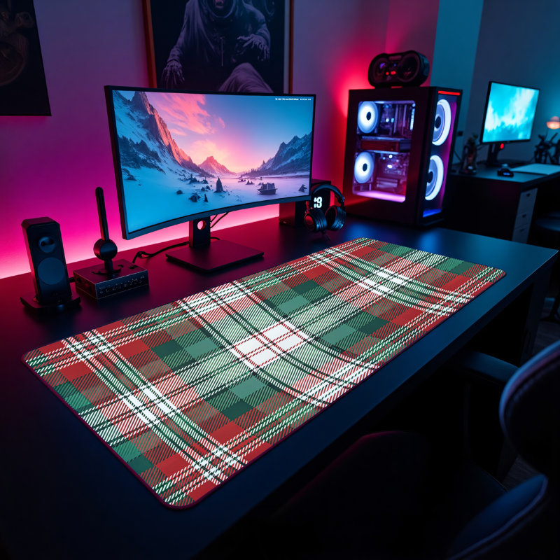 Polyester Desk Pad, 23.6x13.8