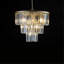Alijah 3-Tier Crystal Chandelier with Adjustable Hanging Height(Bulb Not Included)