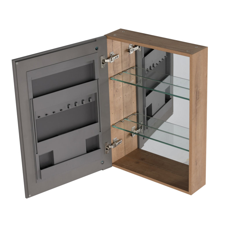 Armoire de toilette avec miroir 20 po