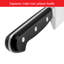 Zwilling Professional "S" 7.09-inch Hollow Edge Santoku Knife