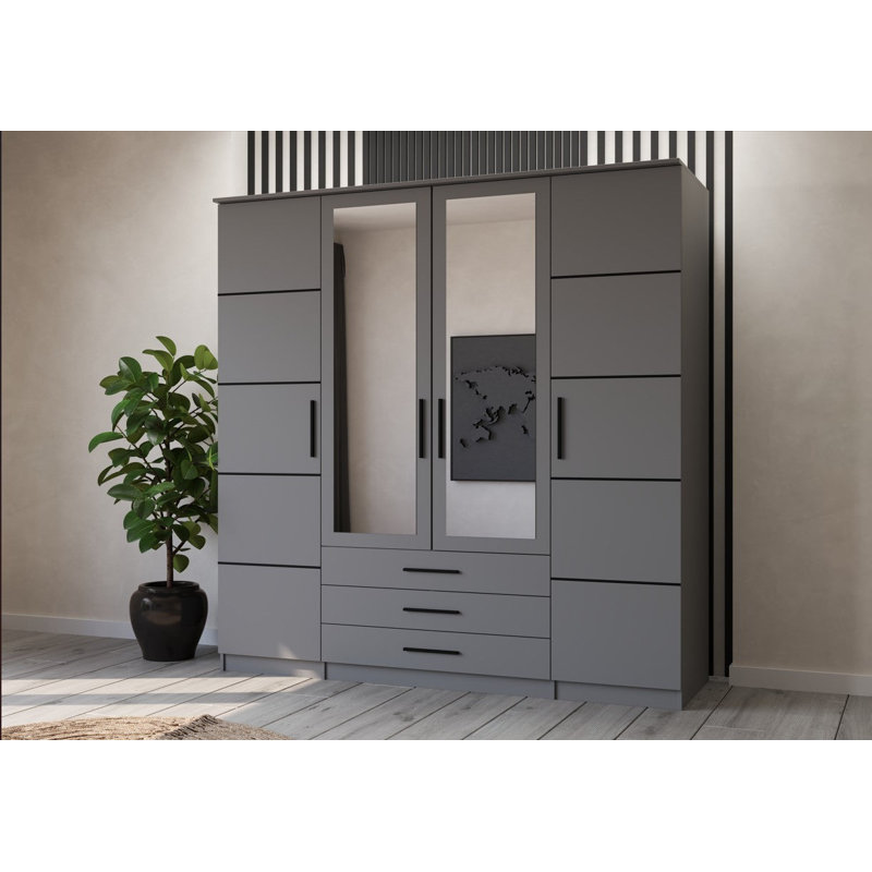 Bolish Manufactured Wood Wardrobe