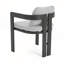 Ensemble de 2 chaises de patio d'extérieur en aluminium-1779987225