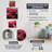Rhyana Metal Wall Clock