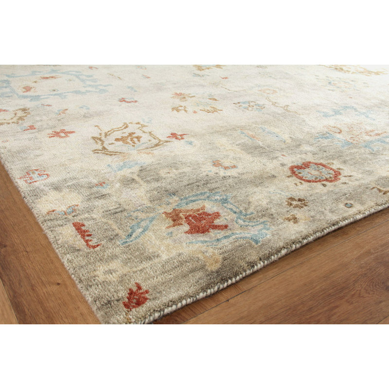 Essex Wool Damask Area Rug, Rectangle 8' x 10'