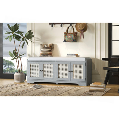 Banc de rangement Rustic