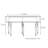 Multi-functional wooden drawer console table-973876157