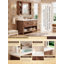 Meuble-lavabo en chêne American Country Style-130490245