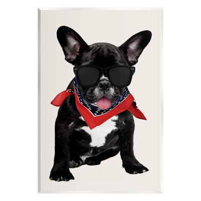 «Cool Dude French Bulldog Pet», impression