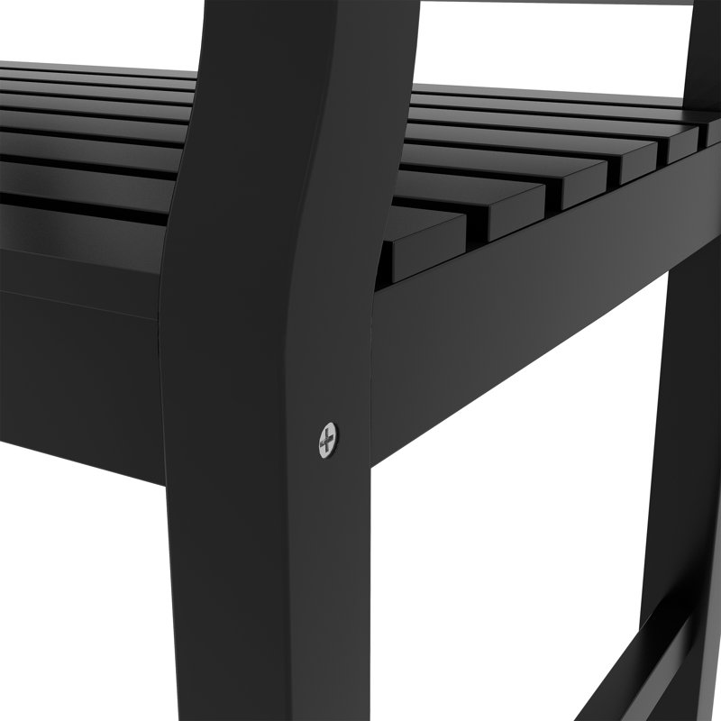 Banc d'extérieur, banc de jardin, banc de patio en bois pour jardin, pelouse, porche, cour, entrée de travail