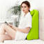 Coussin ergonomique de soutien de posture de la colonne vertébrale et multifonctionnel - vert