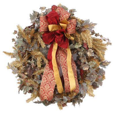 Faux Grapevine Polyester 28'' Wreath