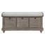 Banc de rangement à couvercle rabattable Almira-101096819-101096822