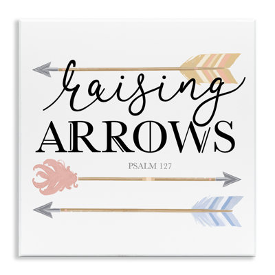 Spiritual Raising Arrows Wall Plaque Art by Lucca Sheppard