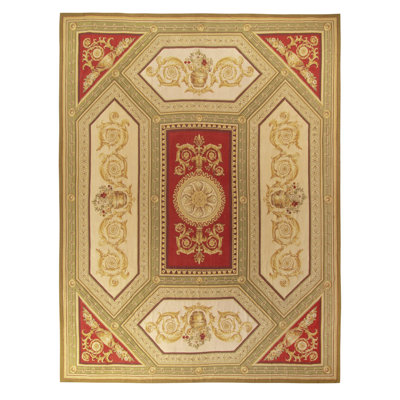 European Hand Knotted Wool Oriental Area Rug