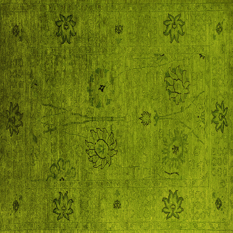 Tapis jaunes modernes Mid-Century 2679