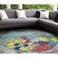 Tapis bleu touffeté à la main Hemsworth-903097410