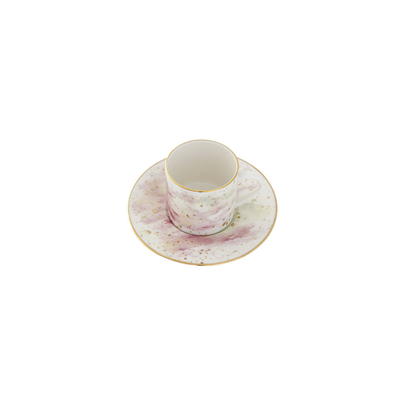 Ensemble tasse à café et soucoupe