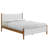Rowtag Agapita Upholstered Boucle Solid Wood Platform Bed-2109758915-2104136013