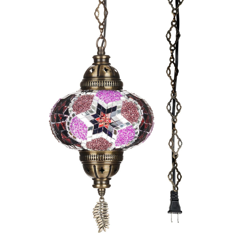 Lights 1 - Light LED Pendant, Purple