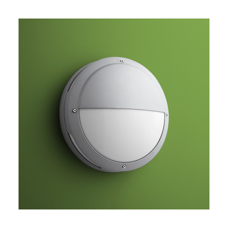 Plafonnier encastré 2 lumières Asterope, Gris