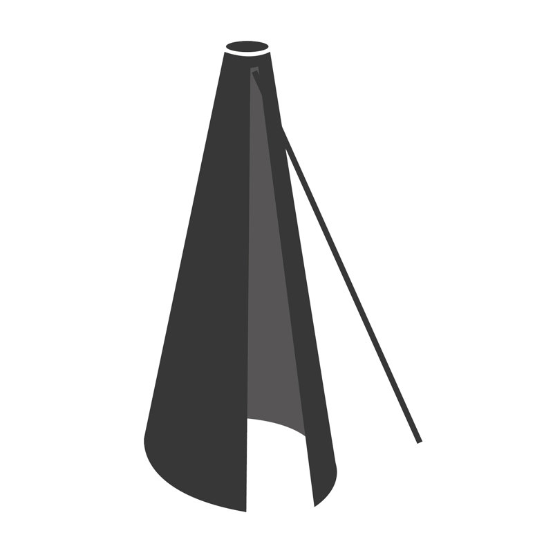Umbrella Cover with 2 Year Warranty, 104.8" H x 34.7" W x 34.7" D