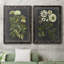 Ex-libris floral I, reproduction d'art sur toile-535558485-535558442-453475687