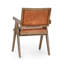 Chaise avec accoudoirs à dossier rembourré Dolton