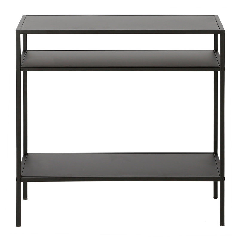 End Table, Blackened Bronze