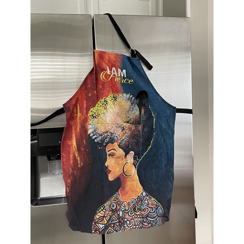 No Pattern Bib Apron
