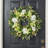 Cream & Green Hydrangea, Ranunculus, Berry Spring Summer Front Door Wreath-954339854