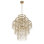 Setentas 9-Light Pendant in Noble Brass by Breegan Jane