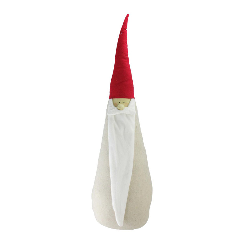 Décoration de Noël 23,5 "rouge et blanche Santa Gnome