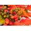 AUTUMN BLAZE - 26" Wreath with Warm White LED Microbulbs  