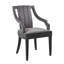Ensemble de 2 chaises de salle à manger en velours Vertu Performance-88685920