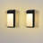 Plastic LED Flush Mounted Sconce Set of2