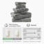 Ensemble de serviettes 100% coton absorbant 800GSM-20238611