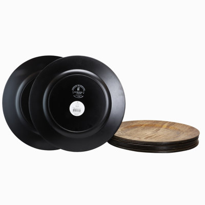 Lucinda Melamine Solid Colour Charger
