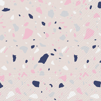 Serviettes jetables en papier Basic