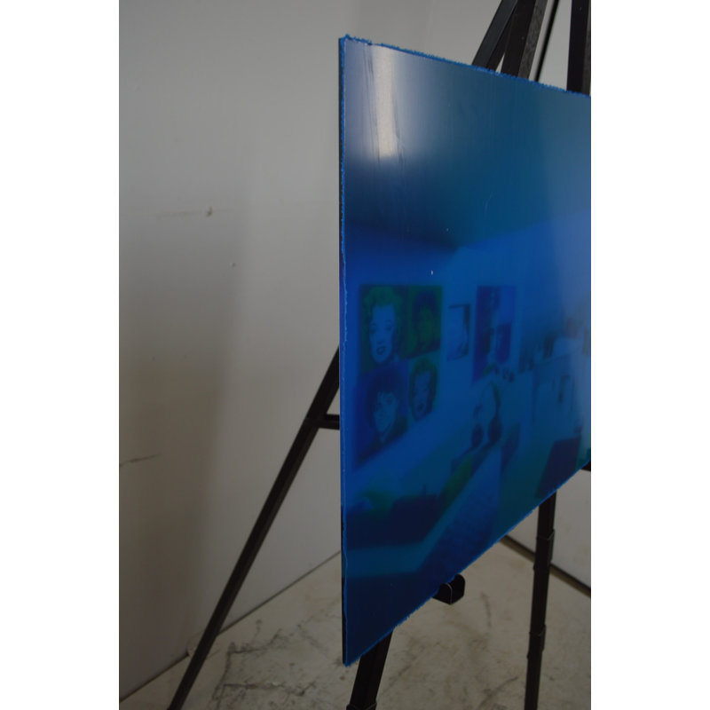 Manhattan View by Orlando Quevedo, 15" H x 20" W x 4" D, Acrylic