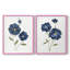 Coquelicots bleus - reproduction encadrée de qualité supérieure - prête à être accrochée - aucun clou requis - aucun clou requis-671805637-671805639
