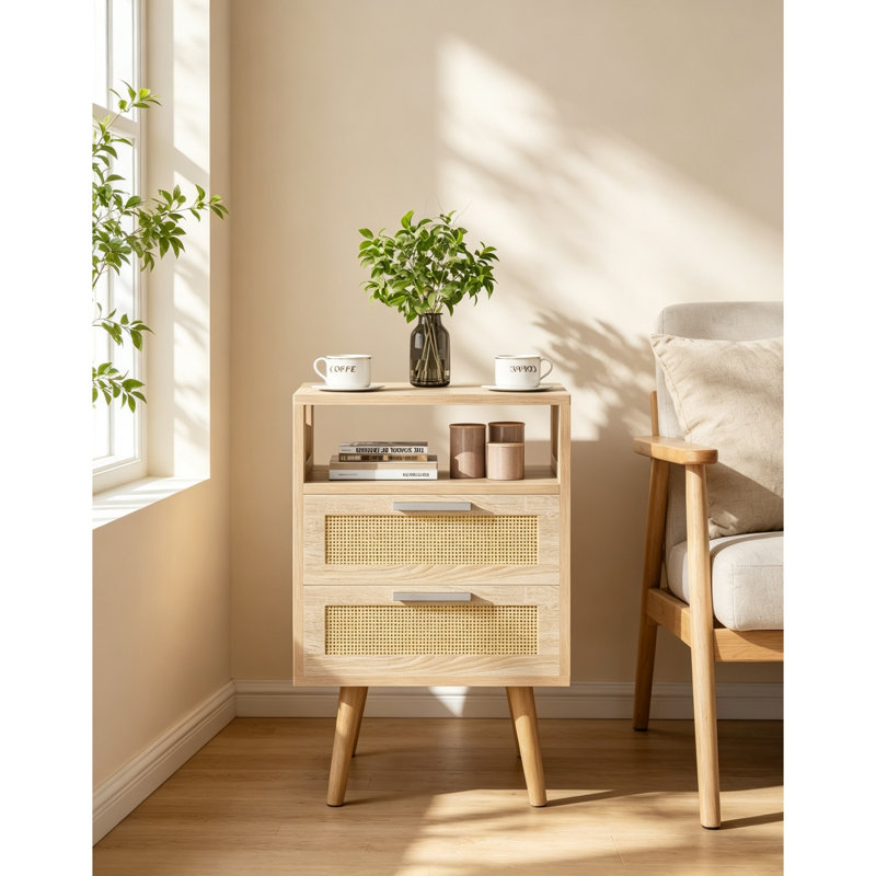 39 cm W Bedside Table