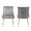 Chaise d'appoint rembourrée en velours avec pieds dorés -2078051676-2029679293