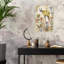 «Whimsical Deer Garden Abstract», art mural de fleur de cerf fantaisiste-129895882