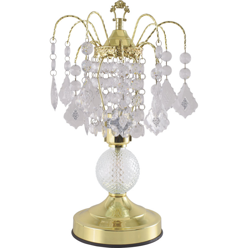 Lampe de table 16 po Cecile, Or